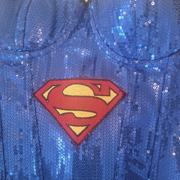 Supergirl Other Nwt Womens Supergirl Superhero Cosplay Sequin